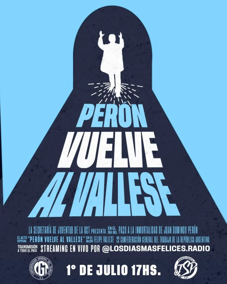 ANIVERSARIO DE LA MUERTE DE JUAN PERON